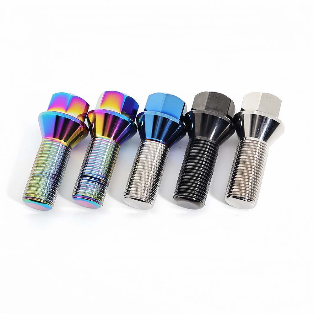 Titanium Wheel Forged Lug Bolt M14X1.5 M14X1.25 M12X1.25 M12X1.5 Suit To BMW Audi Mercedes Porsche Mini Volkswagen Volvo - Image 4