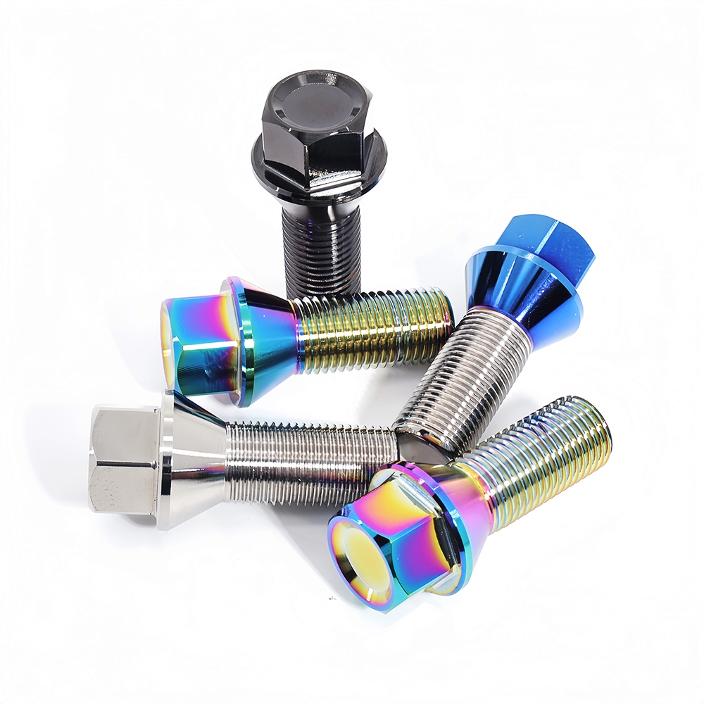 Titanium Wheel Forged Lug Bolt M14X1.5 M14X1.25 M12X1.25 M12X1.5 Suit To BMW Audi Mercedes Porsche Mini Volkswagen Volvo - Image 3