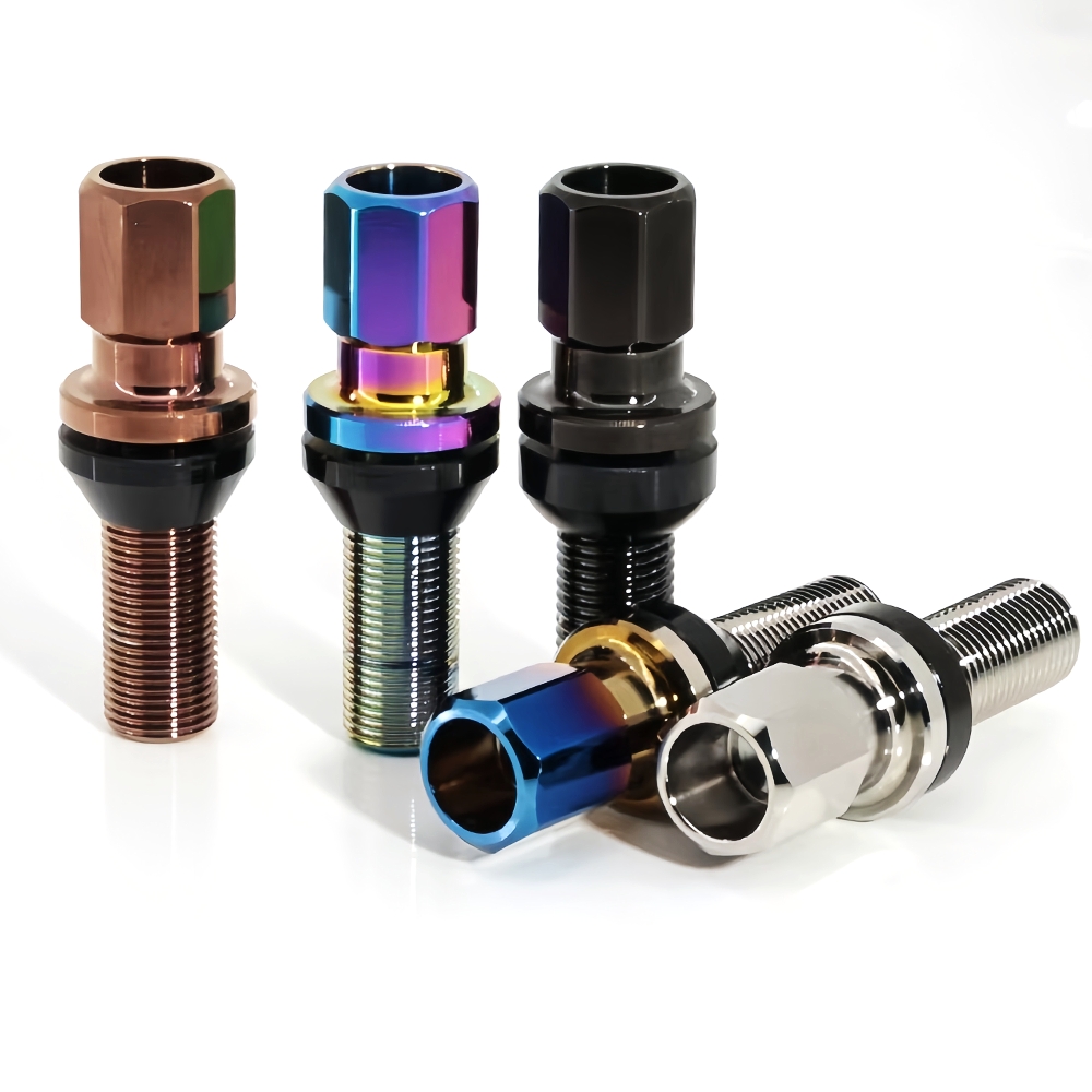Titanium Wheel Forged Lock Lug Bolt M14X1.5 M14X1.25 Suit To BMW Audi Mercedes Porsche Mini Volkswagen Volvo - Image 4