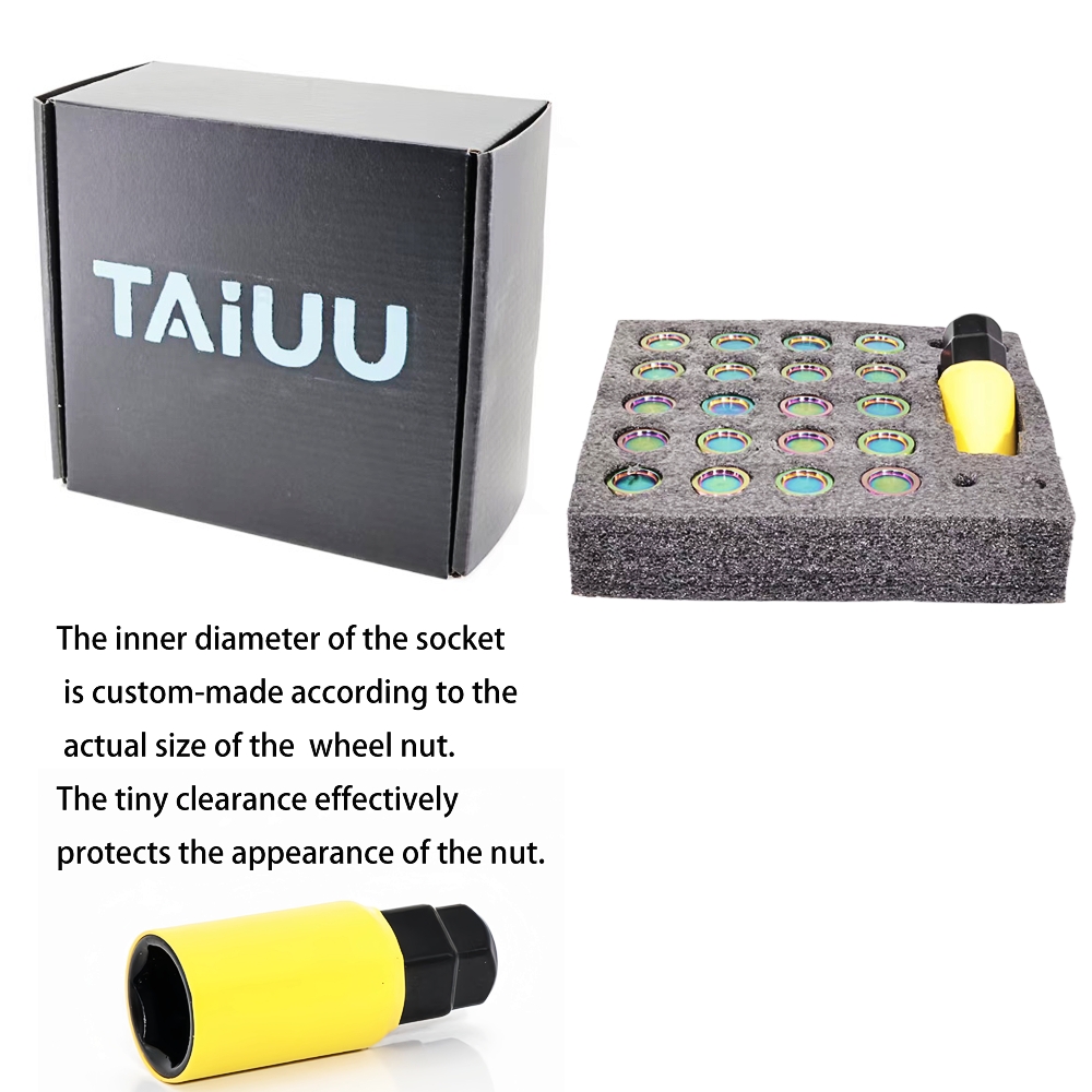 STAINLESS STEEL WHEEL FORGED LUG NUT 14X1.5 12X1.5 12X1.25 SUIT TO FORD CADILLAC CHEVROLET TOYOTA HONDA MAZDA PORSCHE VOLVE VOLKSWAGEN - Image 6