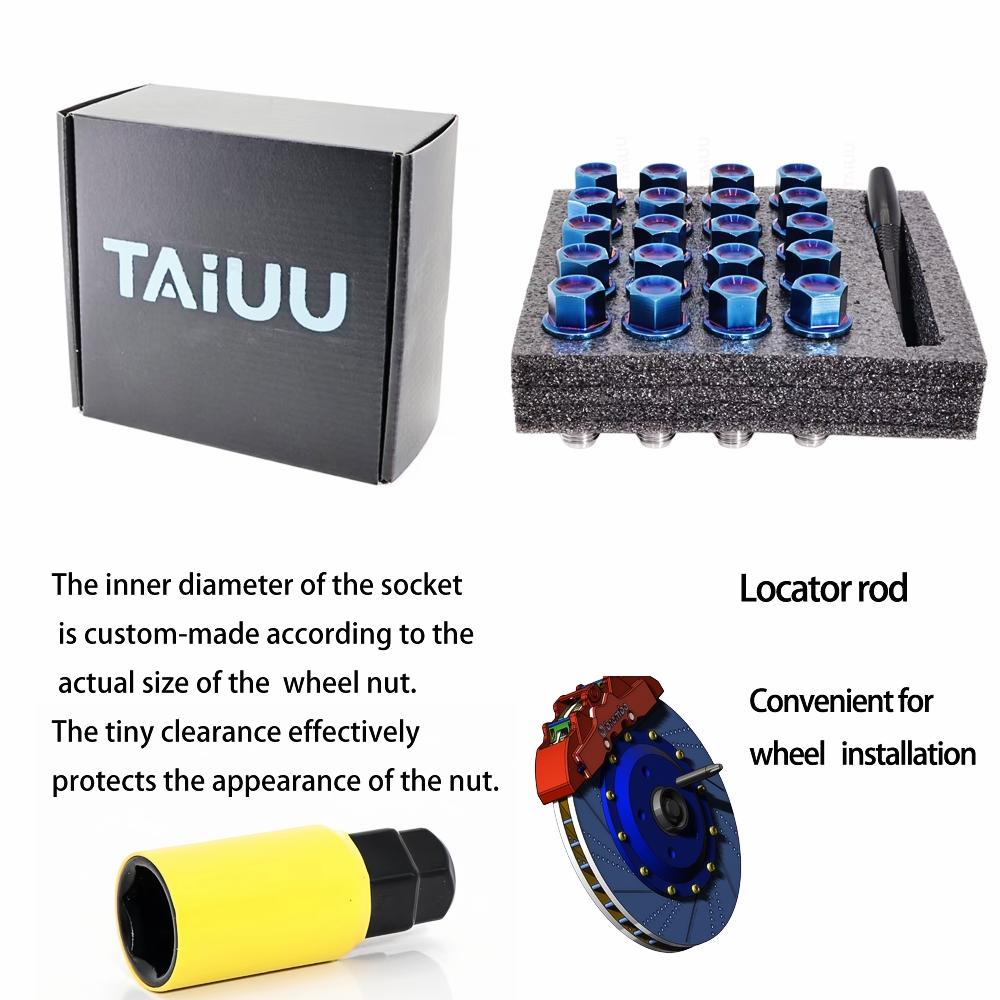 STAINLESS STEEL WHEEL FORGED LUG BOLT 14X1.5 14X1.25 SUIT TO BMW AUDI MINI MERCEDES PORSCHE VOLVE VOLKSWAGEN - Image 5