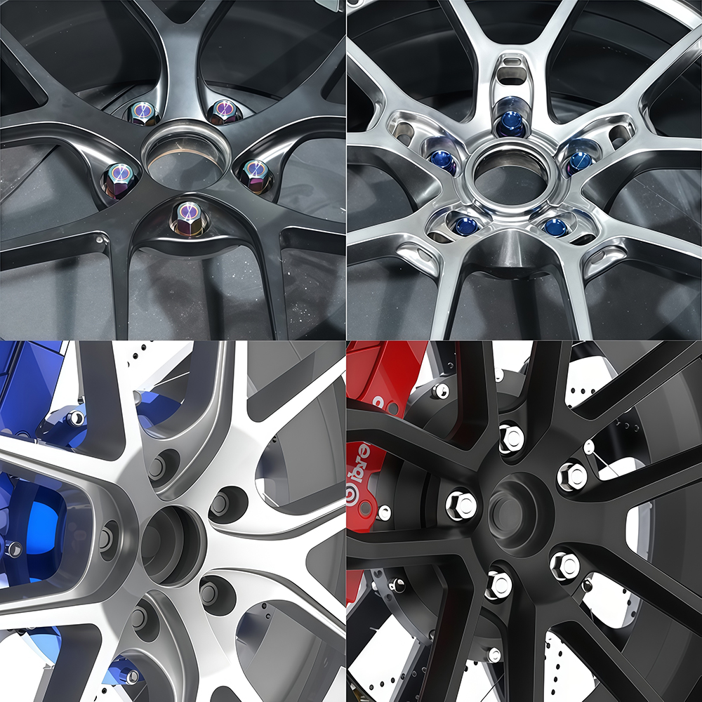 STAINLESS STEEL WHEEL FORGED LUG BOLT 14X1.5 14X1.25 SUIT TO BMW AUDI MINI MERCEDES PORSCHE VOLVE VOLKSWAGEN - Image 6