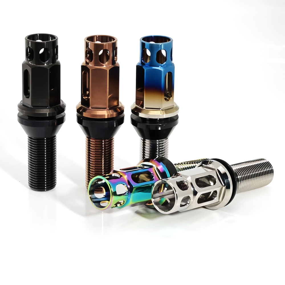 Titanium Wheel Forged Lock Lug Bolt M14X1.5 M14X1.25 Suit To BMW Audi Mercedes Porsche Mini Volkswagen Volvo - Image 4