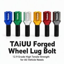 Wheel Forged Lug Bolt M14X1.5 M14X1.25 M12X1.25 M12X1.5 Suit To AUDI BMW MERCDES BENZ MASERLATI MINI PORSCHE VOLKSWAGEN VOLVO