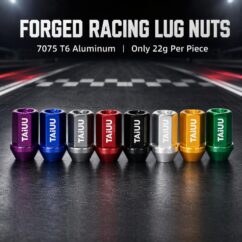 7075 Aluminium Forged Racing wheel lug nut M12X1.5 M12X1.25 M14X1.5 Suit To ACURA INFINITI HONDA LEXUS MAZDA MITSUBISHI NISSAN SUBARU SUZUKI HYUNDAI KIA BUICK CADILLAC CHEVROLET FORD LINCOLN JAGUAR