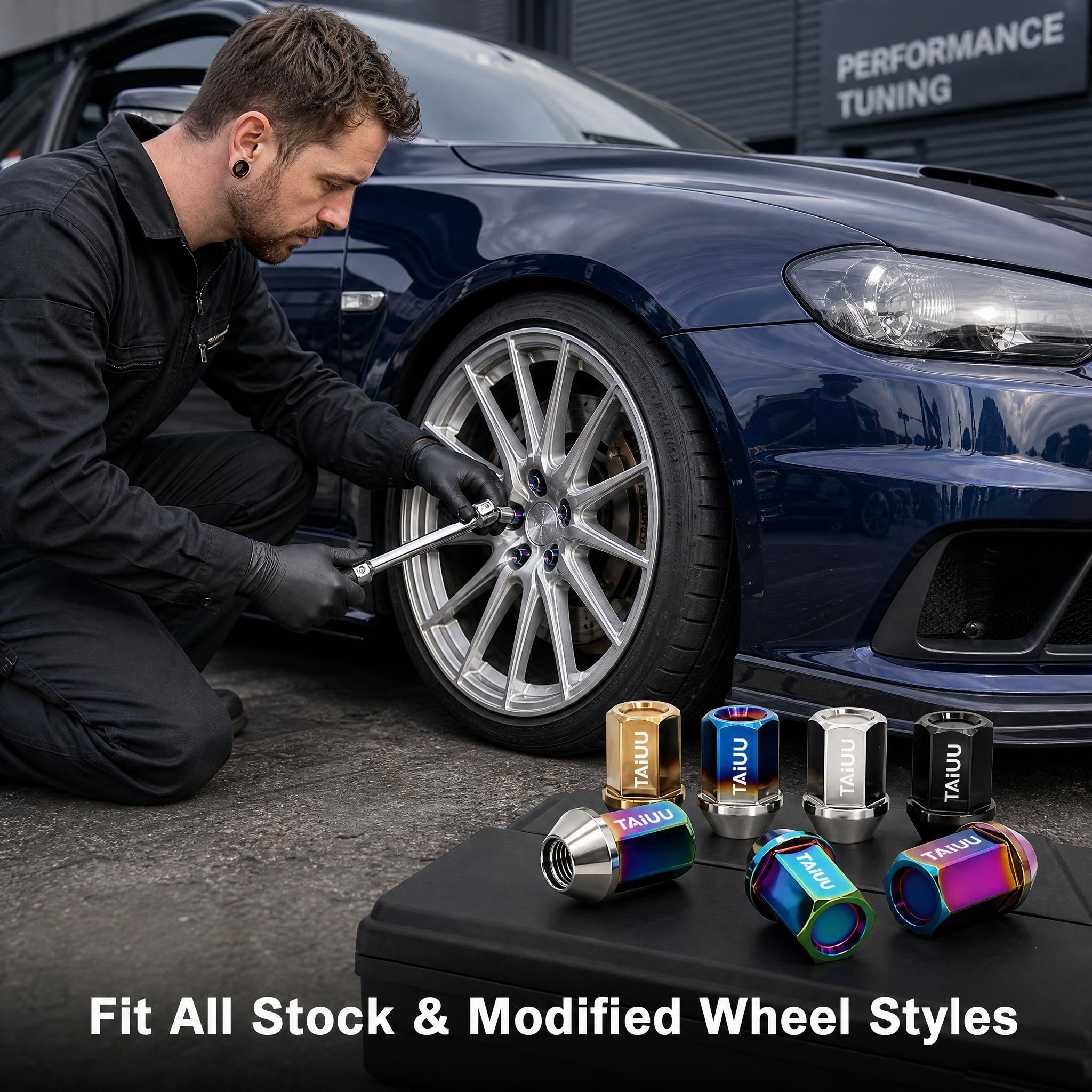 630 STAINLESS STEEL WHEEL FORGED LUG NUT 14X1.5 12X1.5 12X1.25 SUIT TO ACURA INFINITI HONDA LEXUS MAZDA MITSUBISHI NISSAN SUBARU SUZUKI HYUNDAI KIA BUICK CADILLAC CHEROLET CHRYSLER DODGE FORD LINCOLN JAGUAR LAND ROVER - Image 4