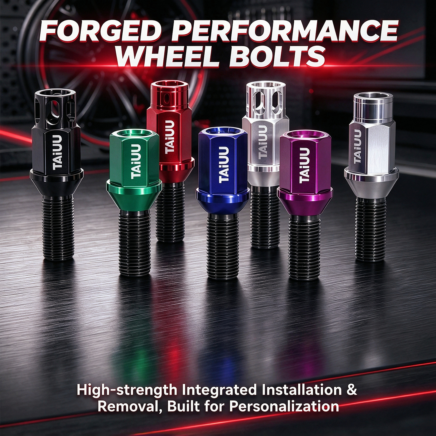 7075 WHEEL RACING LUG BOLT