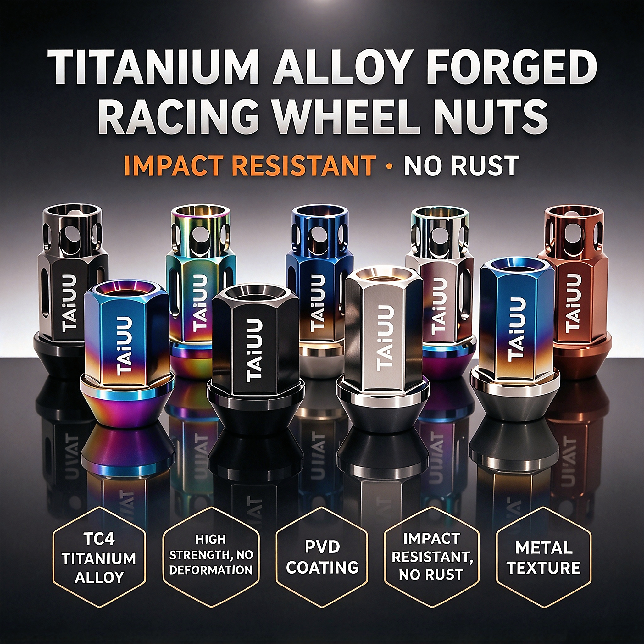TITANIUM LUG NUT